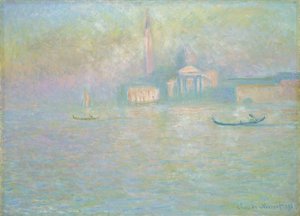 「サン ジョルジョ マッジョーレ」、1908 年 作： Claude Monet