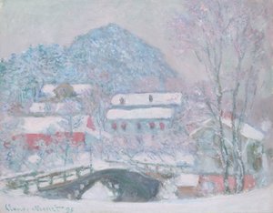 サンドヴィカ、ノルウェー 作： Claude Monet