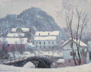 サンドヴィカ、ノルウェー 作： Claude Monet