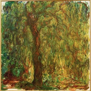 シダレヤナギ 作： Claude Monet