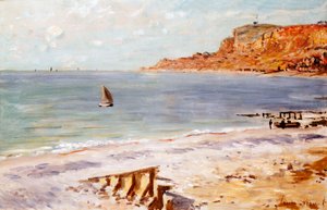 サントドレスの海景 作： Claude Monet