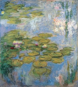 スイレン（妖精）。 1916-19 作： Claude Monet