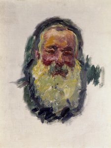 自画像、1917 作： Claude Monet