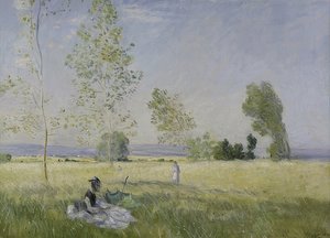 夏。 1874 作： Claude Monet