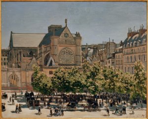 サンジェルマンロセロワ 作： Claude Monet