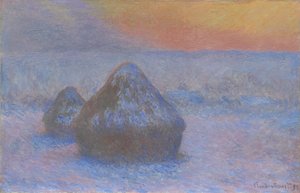 小麦のスタック 作： Claude Monet