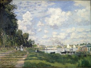 アルジャントゥイユ盆地 作： Claude Monet