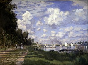 アルジャントゥイユの水盤-クロード・モネ作 作： Claude Monet