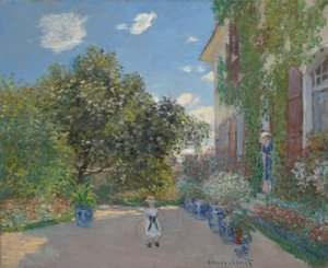 アルジャントゥイユの芸術家の家 作： Claude Monet