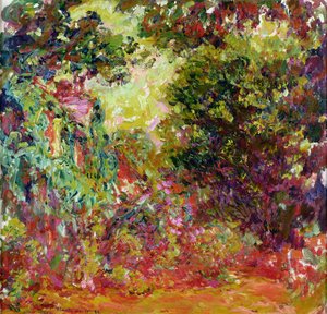 ローズガーデンのアーティストハウス 作： Claude Monet
