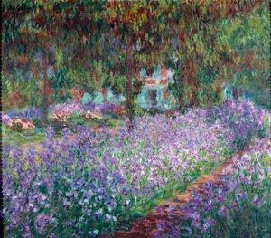 ジヴェルニーの画家の庭 作： Claude Monet