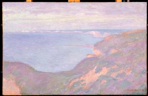 ディエップ近くの崖、1897 作： Claude Monet