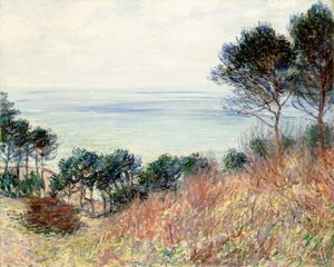 ヴァレンゲヴィルの海岸、1882 作： Claude Monet