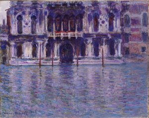 コンタリーニ宮殿、1908 作： Claude Monet