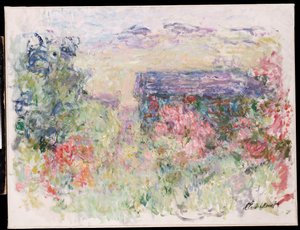 バラの家、1925-26年 作： Claude Monet