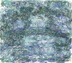日本橋;日本橋、1918〜1924年 作： Claude Monet