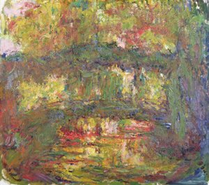 ジヴェルニーの日本橋 作： Claude Monet