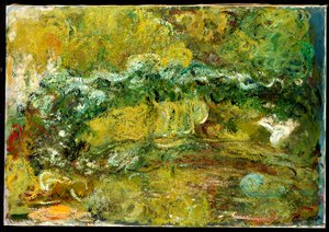 日本橋、1918〜24年 作： Claude Monet