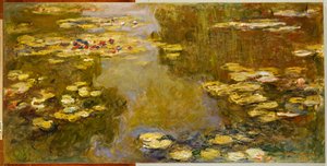 ゆりの池 作： Claude Monet