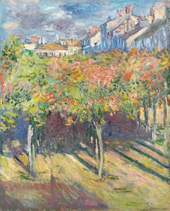 ポワシーのライムの木。ポワシーのライムの木、1882 作： Claude Monet