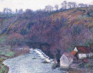 1889年バービーのミル 作： Claude Monet