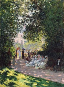 モンソー公園 作： Claude Monet
