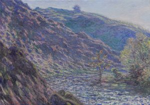 プチクルース川、1889年 作： Claude Monet