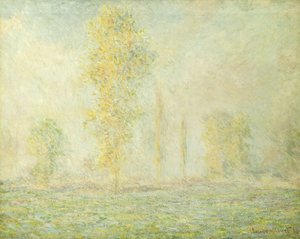 ジヴェルニーの大草原。 La Prairie a Giverny、1888 作： Claude Monet