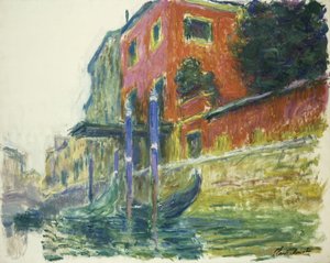 レッドハウス。レッドハウス、1908 作： Claude Monet