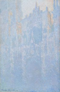 ルーアン大聖堂、ポータル、朝の霧、1894 作： Claude Monet