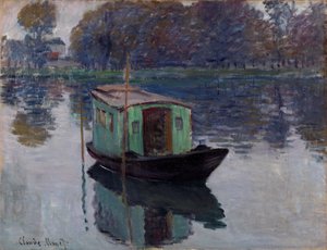 Studio-vene 作： Claude Monet