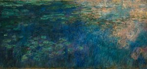 ニンファ（油彩・キャンバス 作： Claude Monet