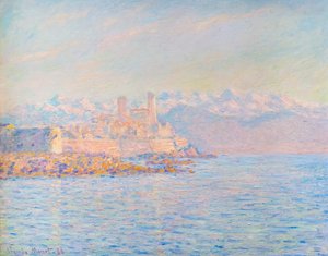 アンティーブの古い砦 作： Claude Monet