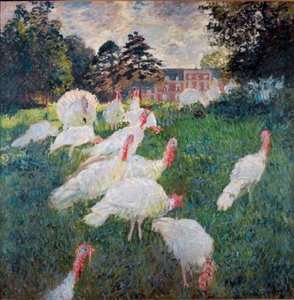 七面鳥 作： Claude Monet