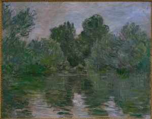 セーヌ川の腕 作： Claude Monet