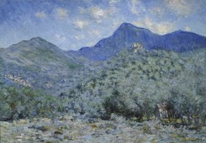 ボルディゲーラ近くのグッドバレー 作： Claude Monet