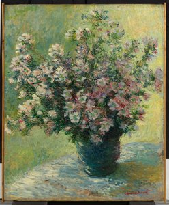 花瓶の花 作： Claude Monet