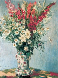 花瓶、1878 作： Claude Monet