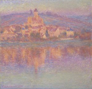 ヴェトゥイユ、1901年。 作： Claude Monet