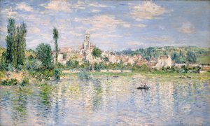 夏のヴェトゥイユ 作： Claude Monet