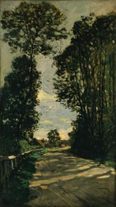 ウォーク（サンシメオン農場の道） 作： Claude Monet