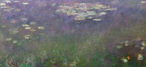 スイレン (アガパンサス) 作： Claude Monet