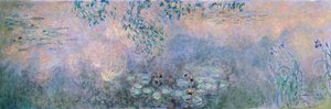睡蓮（花菖蒲のあるニンペアの池） 作： Claude Monet
