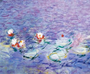 クロード・モネ作「睡蓮」（詳細 作： Claude Monet