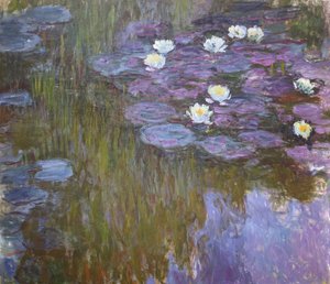 スイレン 作： Claude Monet