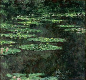 スイレン 作： Claude Monet