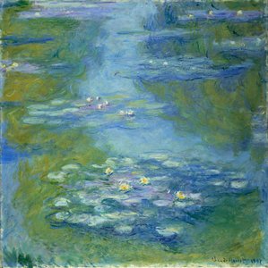 スイレン、1907 作： Claude Monet