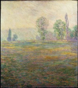 ジヴェルニーの牧草地 作： Claude Monet