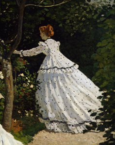 クロード・モネ作「庭の女たち 作： Claude Monet
