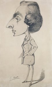 ロマンチックなスタイルの若い男、1857 作： Claude Monet
